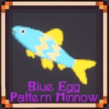 Blue Egg Pattern Minnow