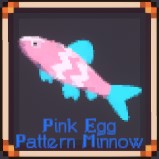 Pink Egg Pattern Minnow