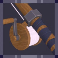 Sturdy Wooden Rod